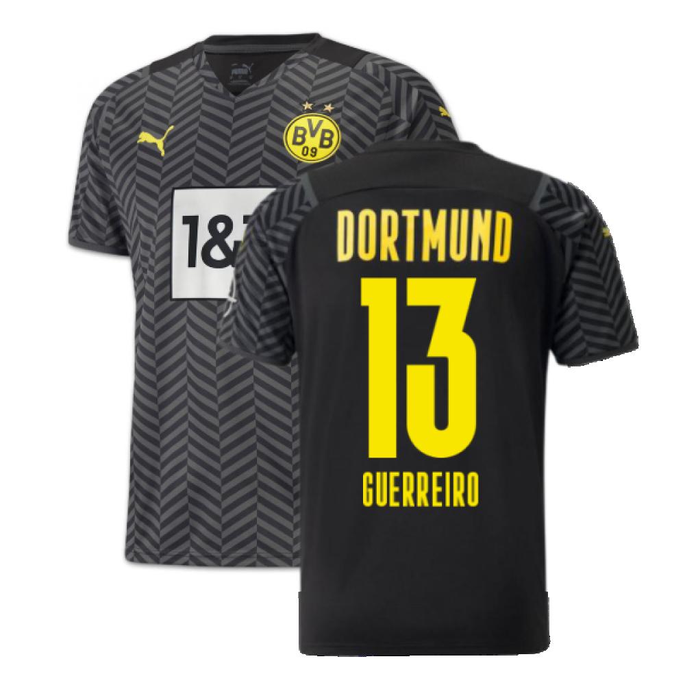 2021-2022 Borussia Dortmund Away Shirt (GUERREIRO 13)