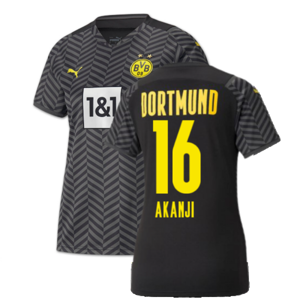 2021-2022 Borussia Dortmund Away Shirt (Ladies) (AKANJI 16)