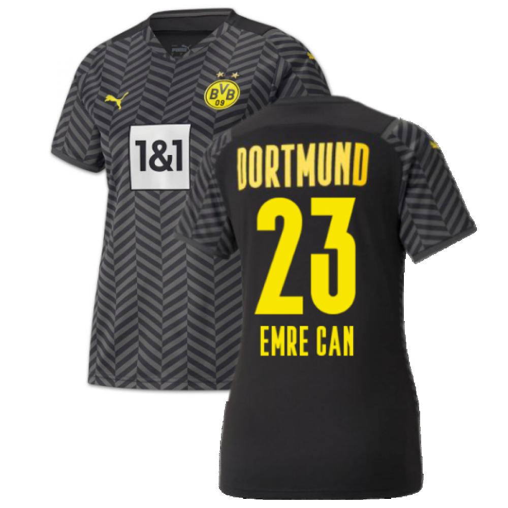 2021-2022 Borussia Dortmund Away Shirt (Ladies) (EMRE CAN 23)