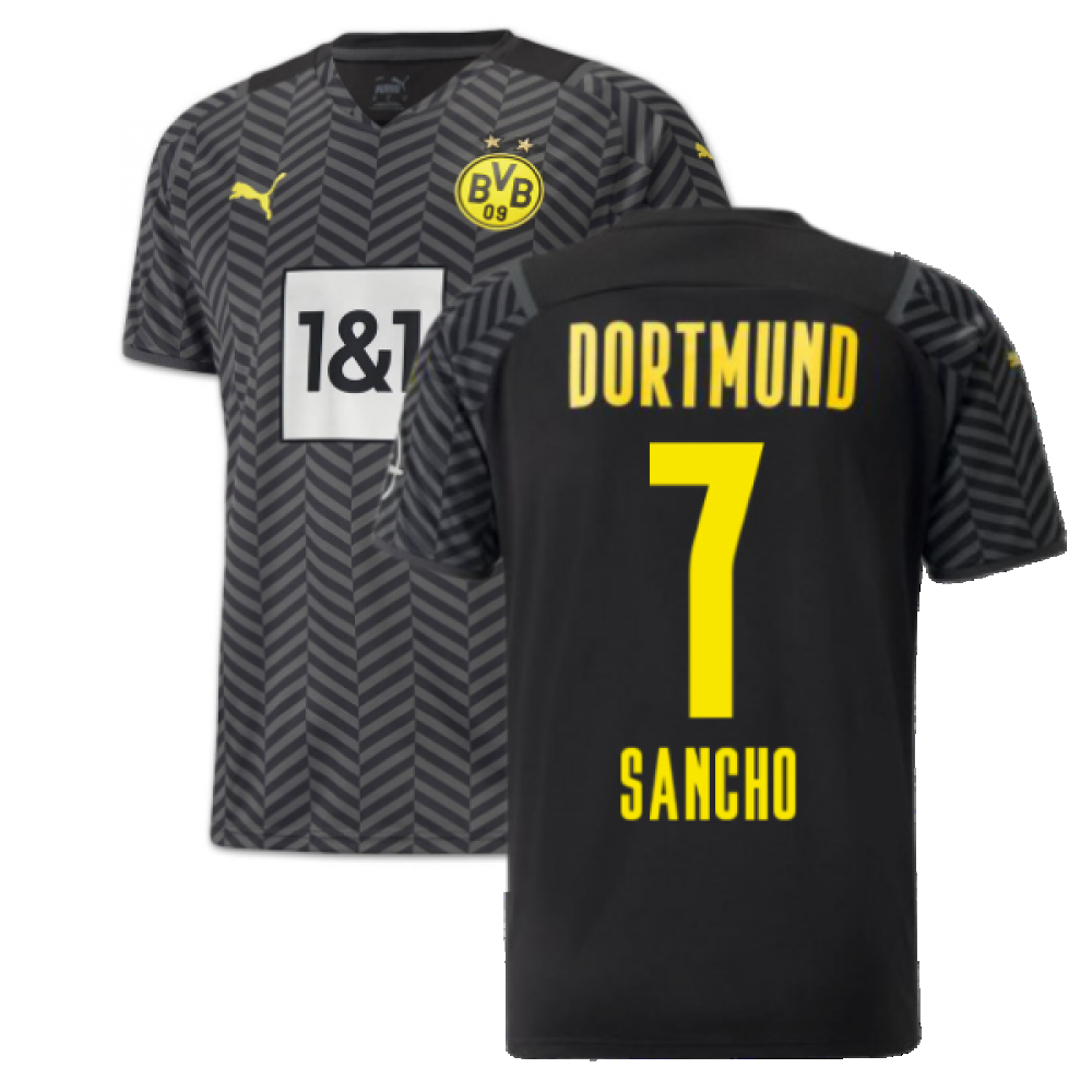 2021-2022 Borussia Dortmund Away Shirt (SANCHO 7)