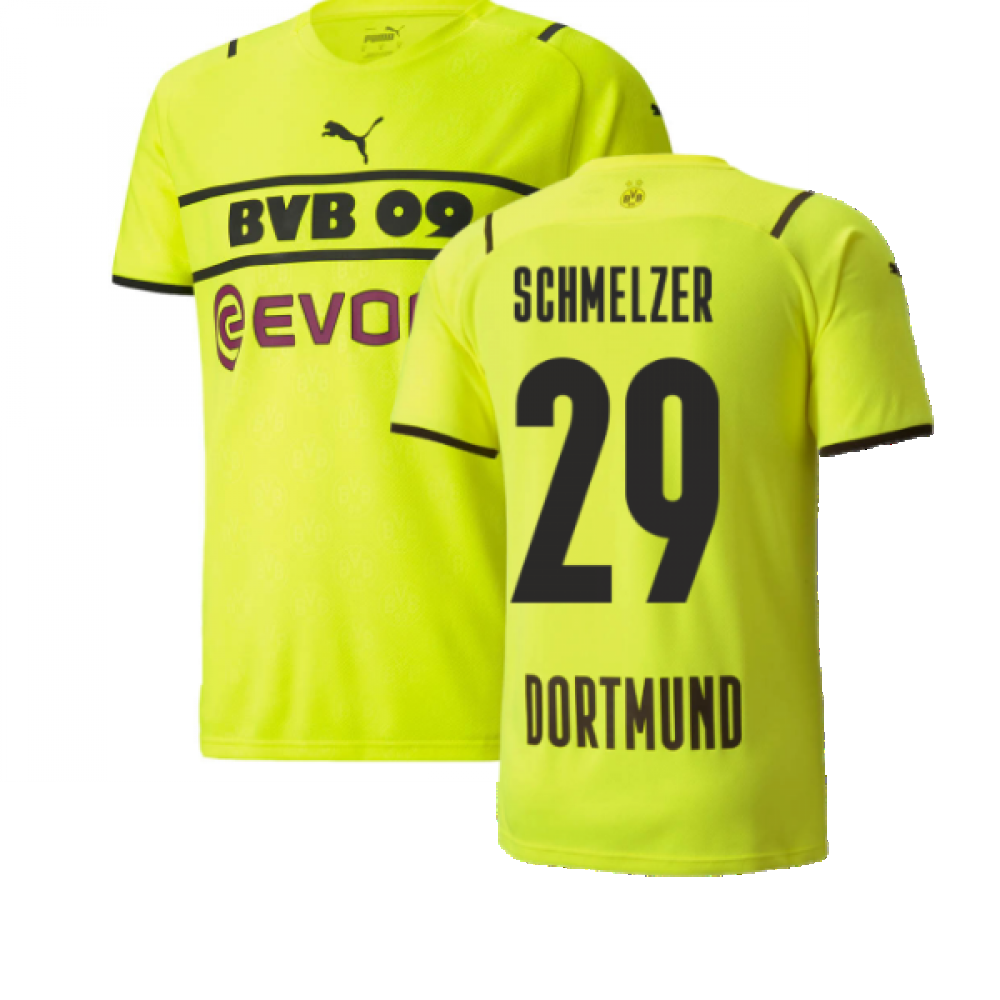 2021-2022 Borussia Dortmund CUP Shirt (Kids) (SCHMELZER 29)