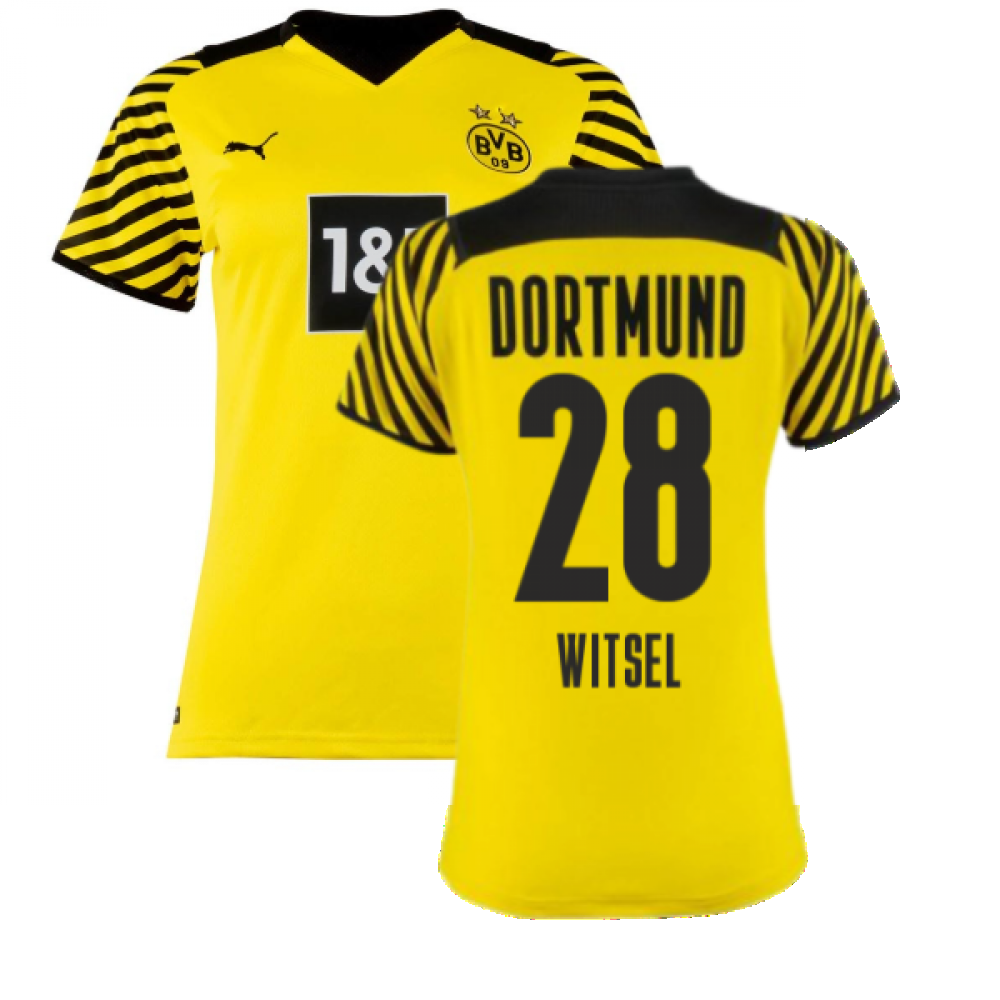 2021-2022 Borussia Dortmund Home Shirt (Ladies) (WITSEL 28)