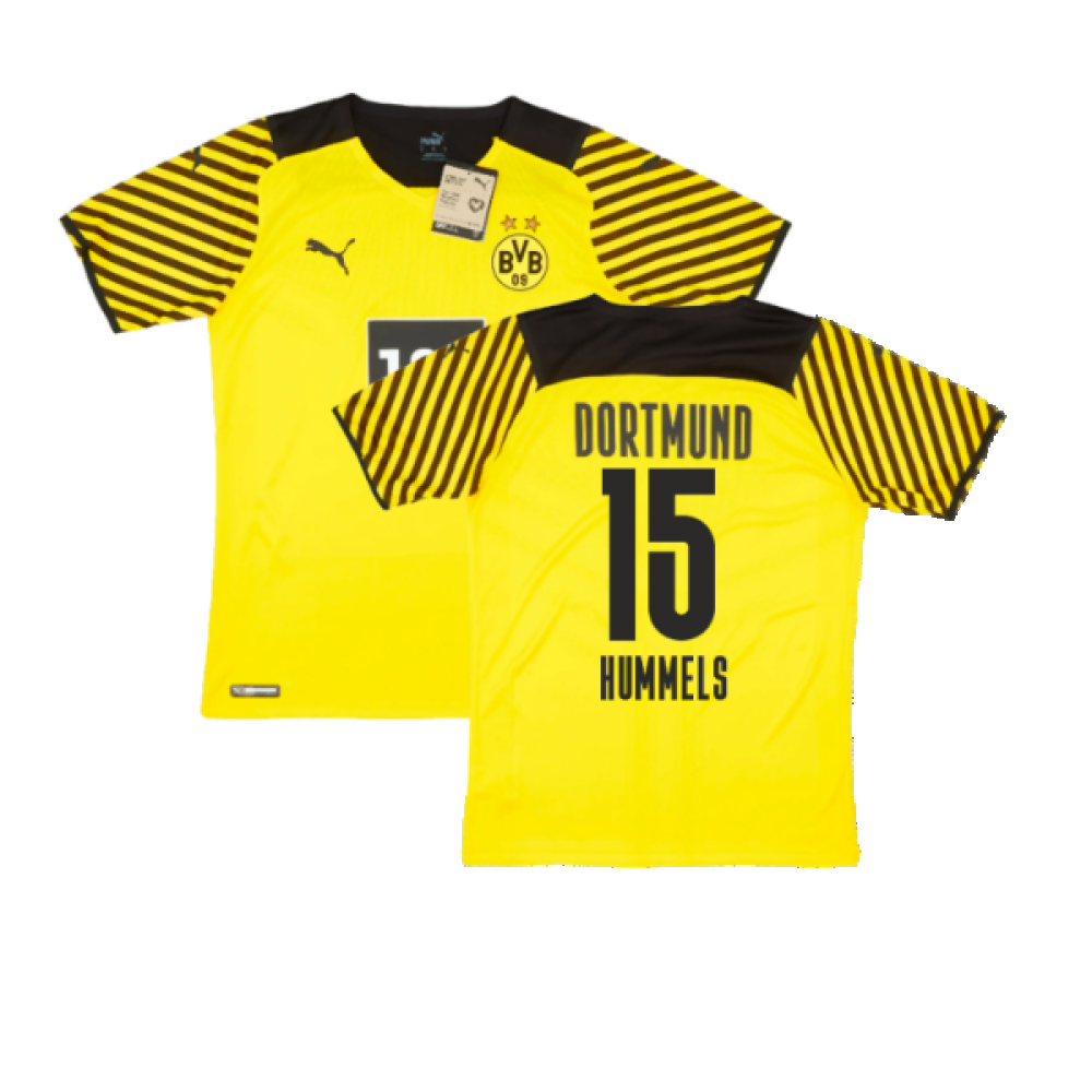 2021-2022 Borussia Dortmund Player Issue Home Shirt (HUMMELS 15)