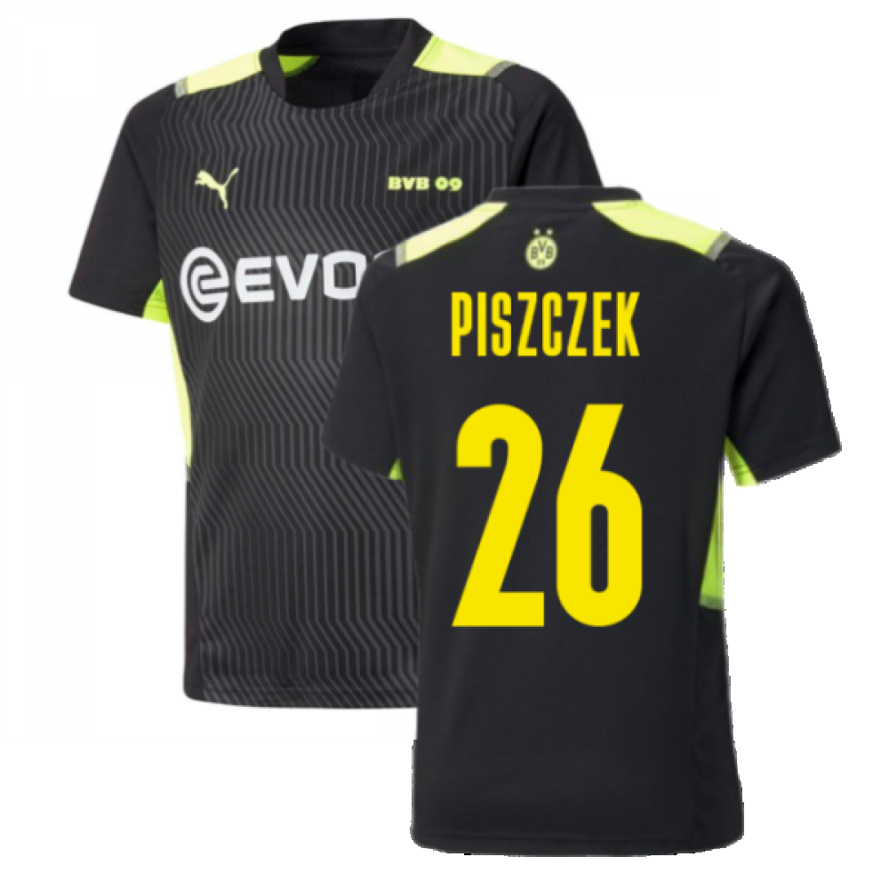 2021-2022 Borussia Dortmund Training Jersey (Black) (PISZCZEK 26)