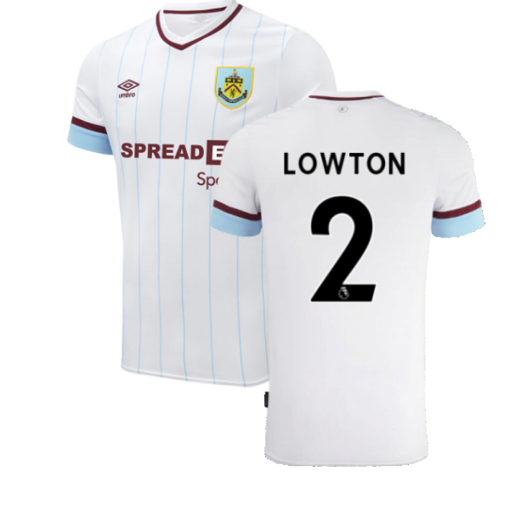 2021-2022 Burnley Away Shirt (LOWTON 2)