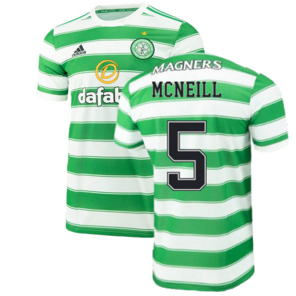 2021-2022 Celtic Home Shirt (MCNEILL 5)