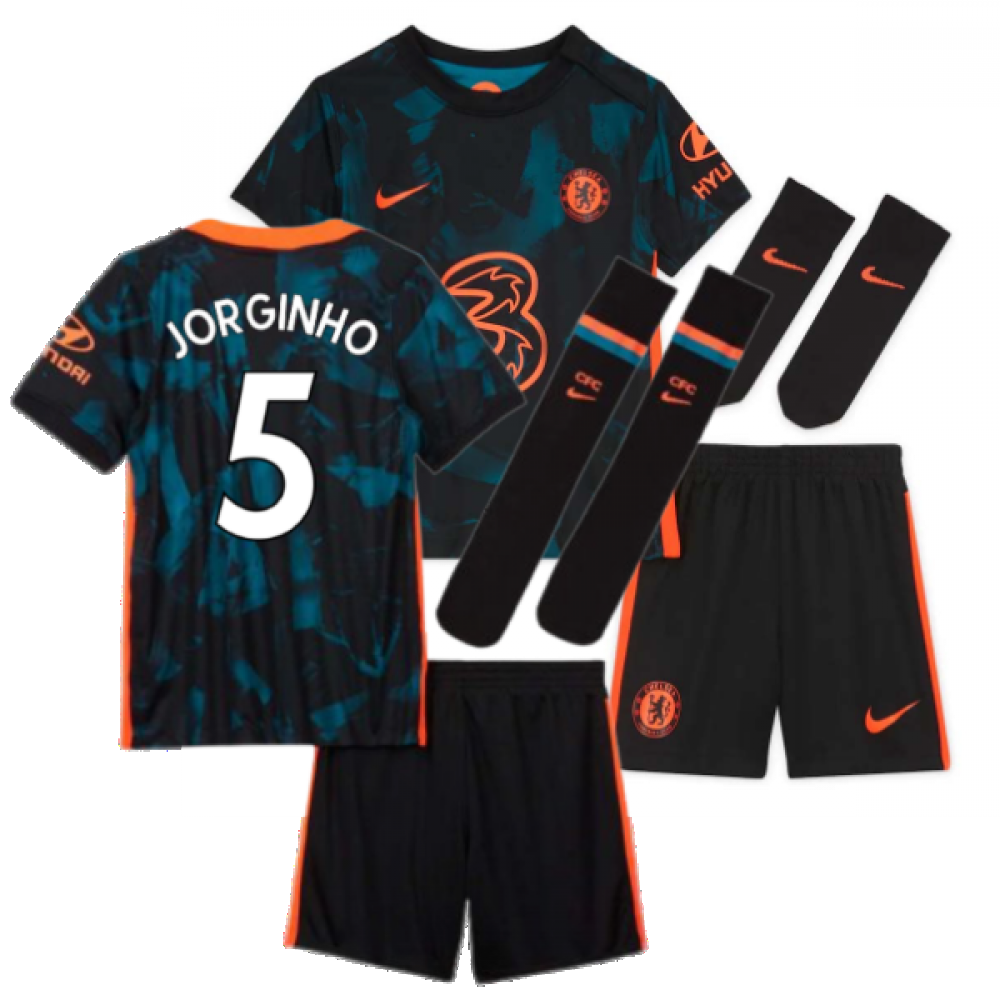 2021-2022 Chelsea 3rd Baby Kit (JORGINHO 5)