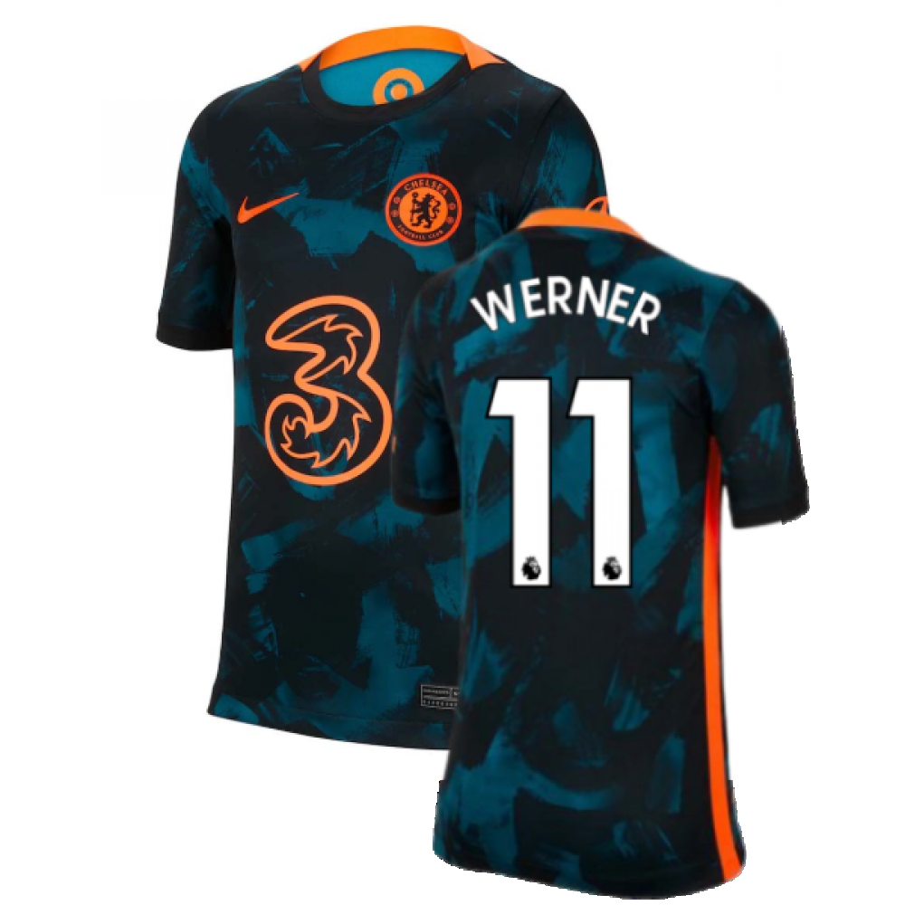 2021-2022 Chelsea 3rd Shirt (Kids) (WERNER 11)