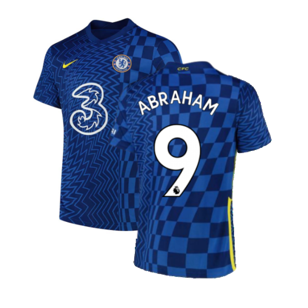 2021-2022 Chelsea Home Shirt (ABRAHAM 9)