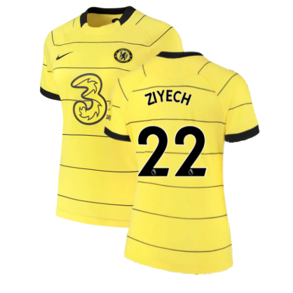 2021-2022 Chelsea Womens Away Shirt (ZIYECH 22)