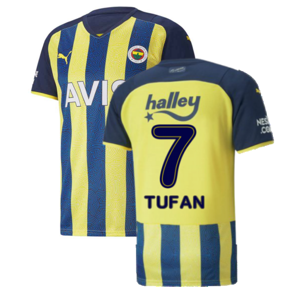 2021-2022 Fenerbahce Home Shirt (Tufan 7)