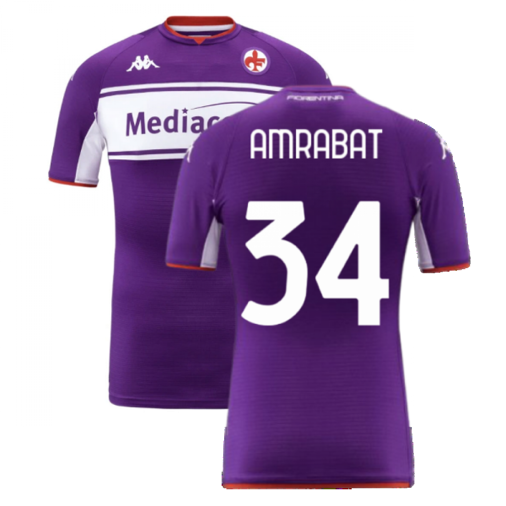 2021-2022 Fiorentina Home Shirt (AMRABAT 34)