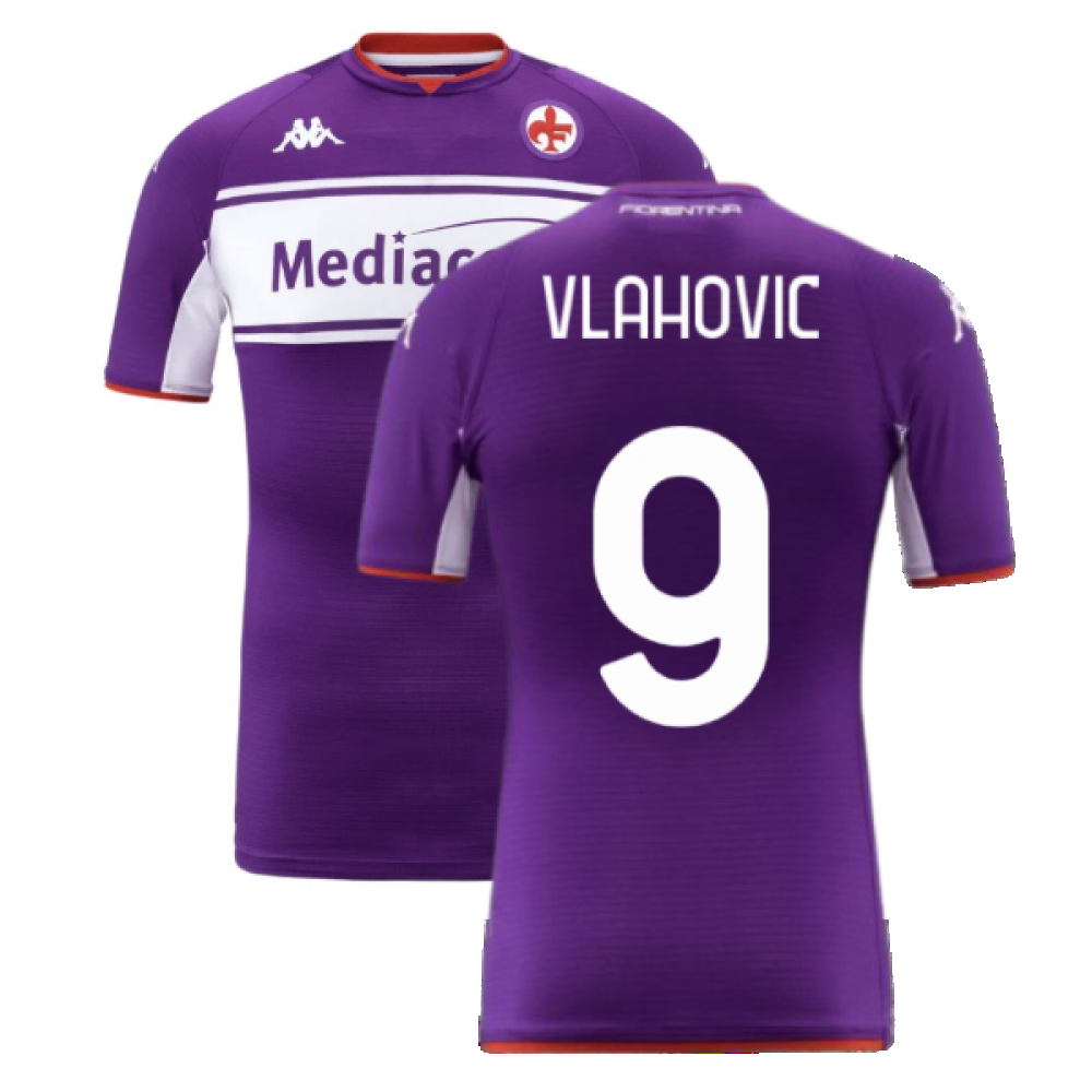 2021-2022 Fiorentina Home Shirt (VLAHOVIC 9)