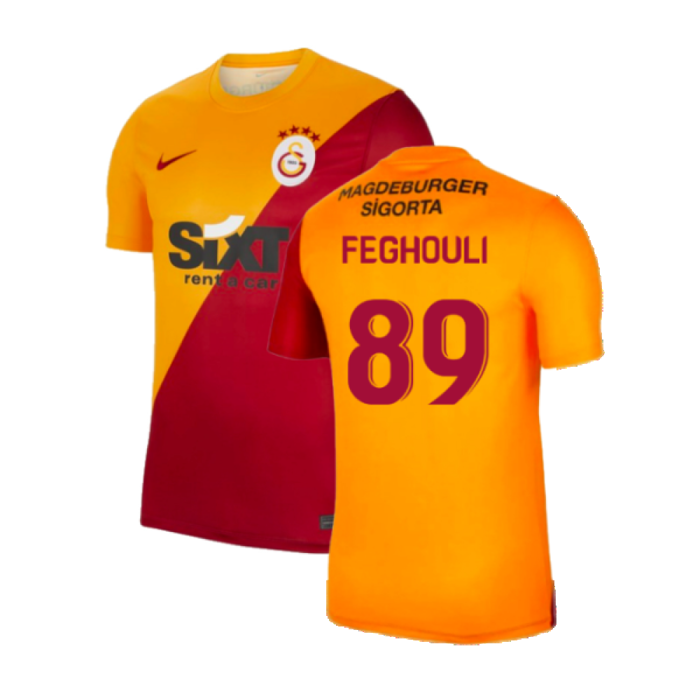 2021-2022 Galatasaray Supporters Home Shirt (Feghouli 89)