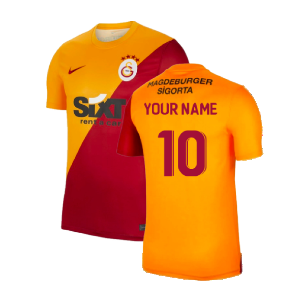 2021-2022 Galatasaray Supporters Home Shirt (Your Name)