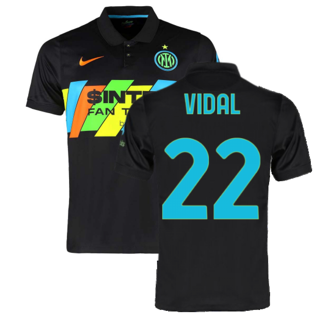 2021-2022 Inter Milan 3rd Shirt (Kids) (VIDAL 22)