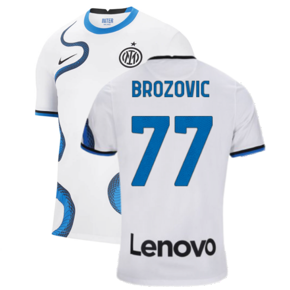 2021-2022 Inter Milan Away Shirt (BROZOVIC 77)