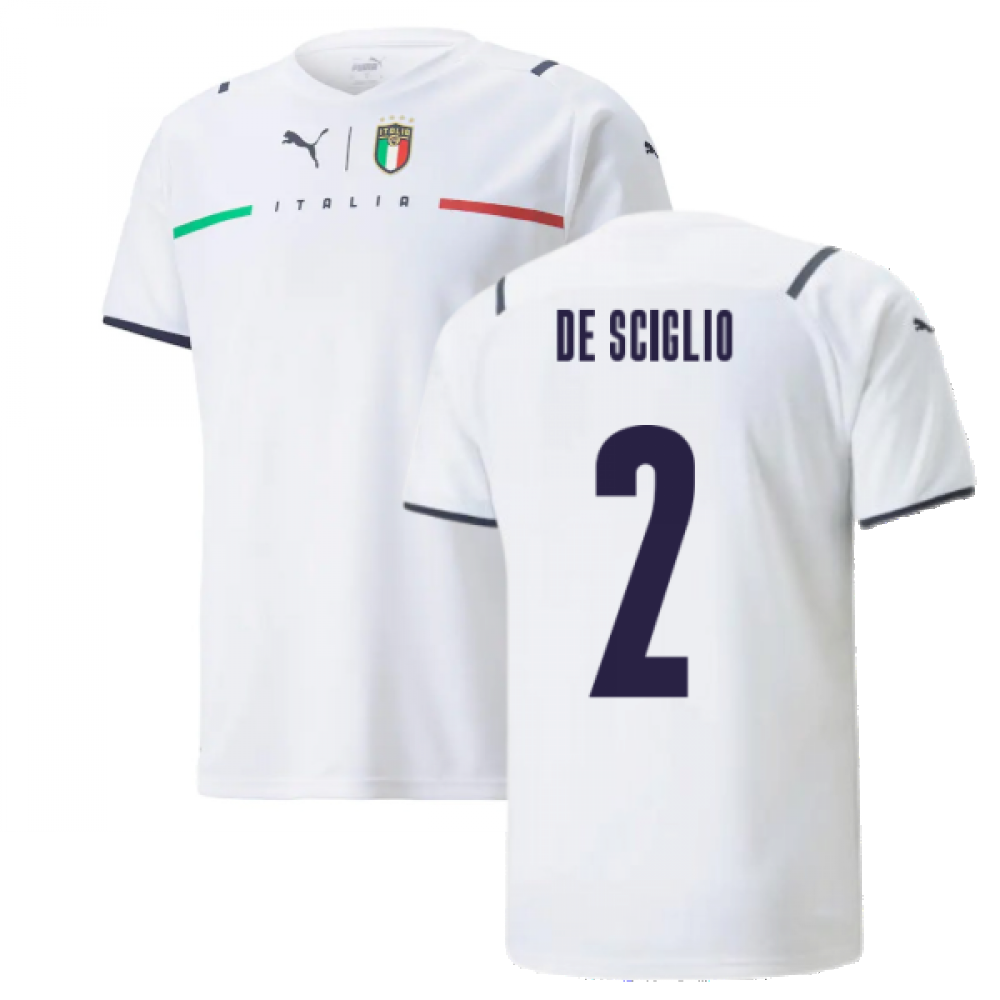 2021-2022 Italy Away Shirt (DE SCIGLIO 2)