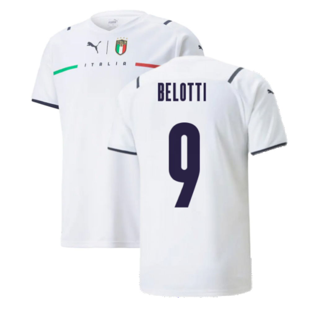 2021-2022 Italy Away Shirt (Kids) (BELOTTI 9)