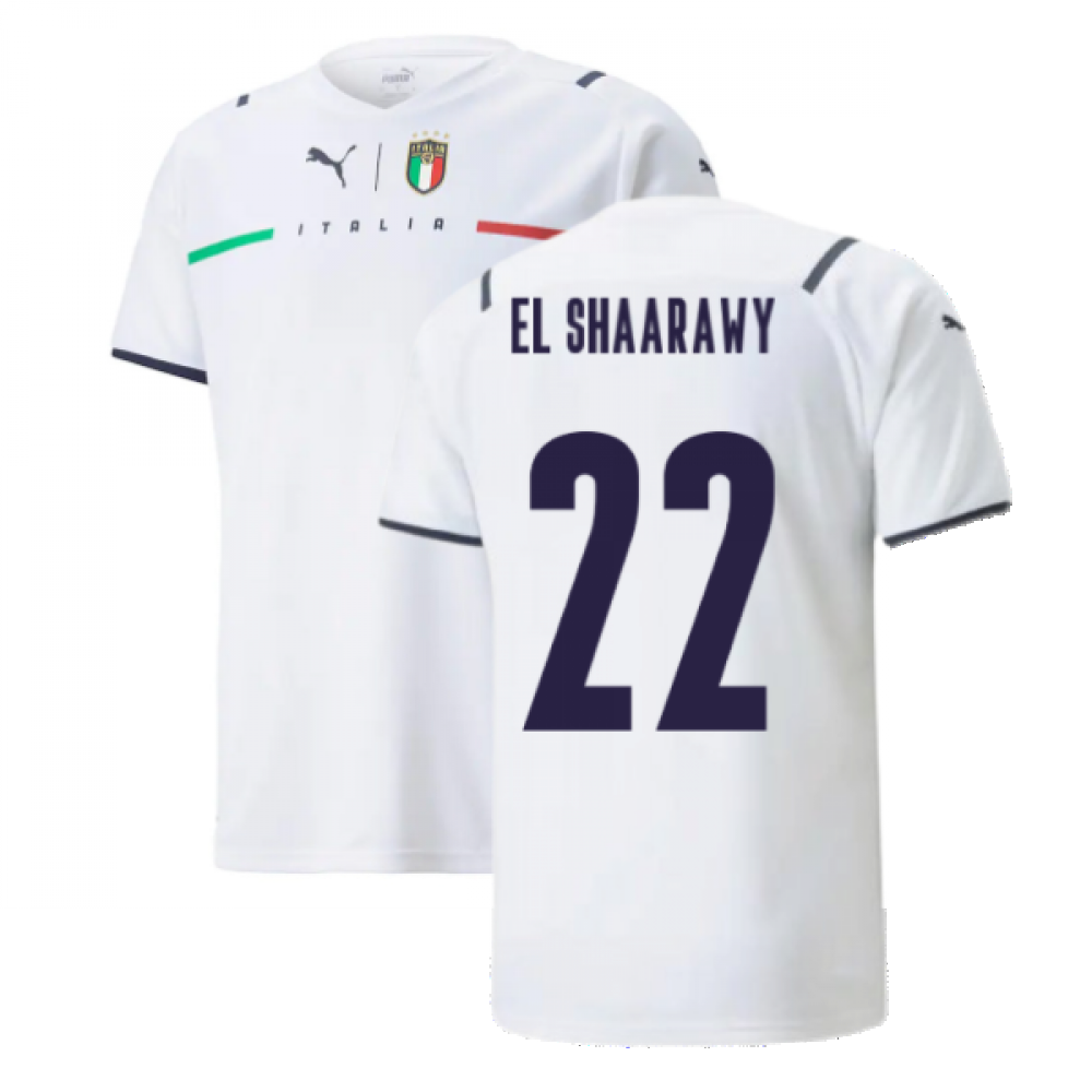 2021-2022 Italy Away Shirt (Kids) (EL SHAARAWY 22)