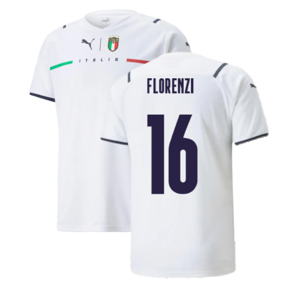 2021-2022 Italy Away Shirt (Kids) (FLORENZI 16)