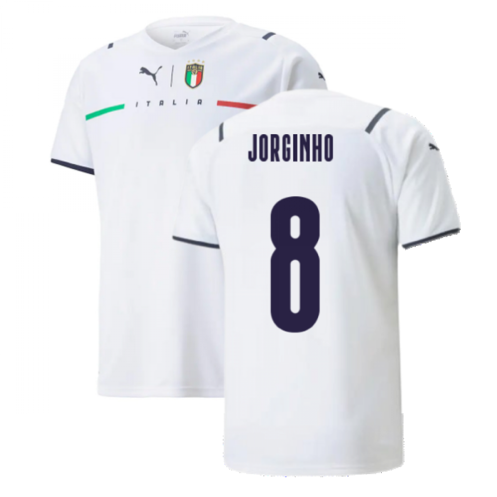 2021-2022 Italy Away Shirt (Kids) (JORGINHO 8)