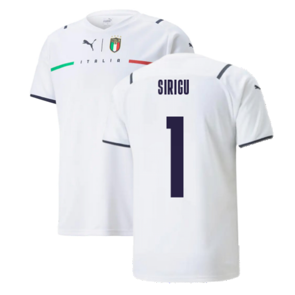 2021-2022 Italy Away Shirt (Kids) (SIRIGU 1)