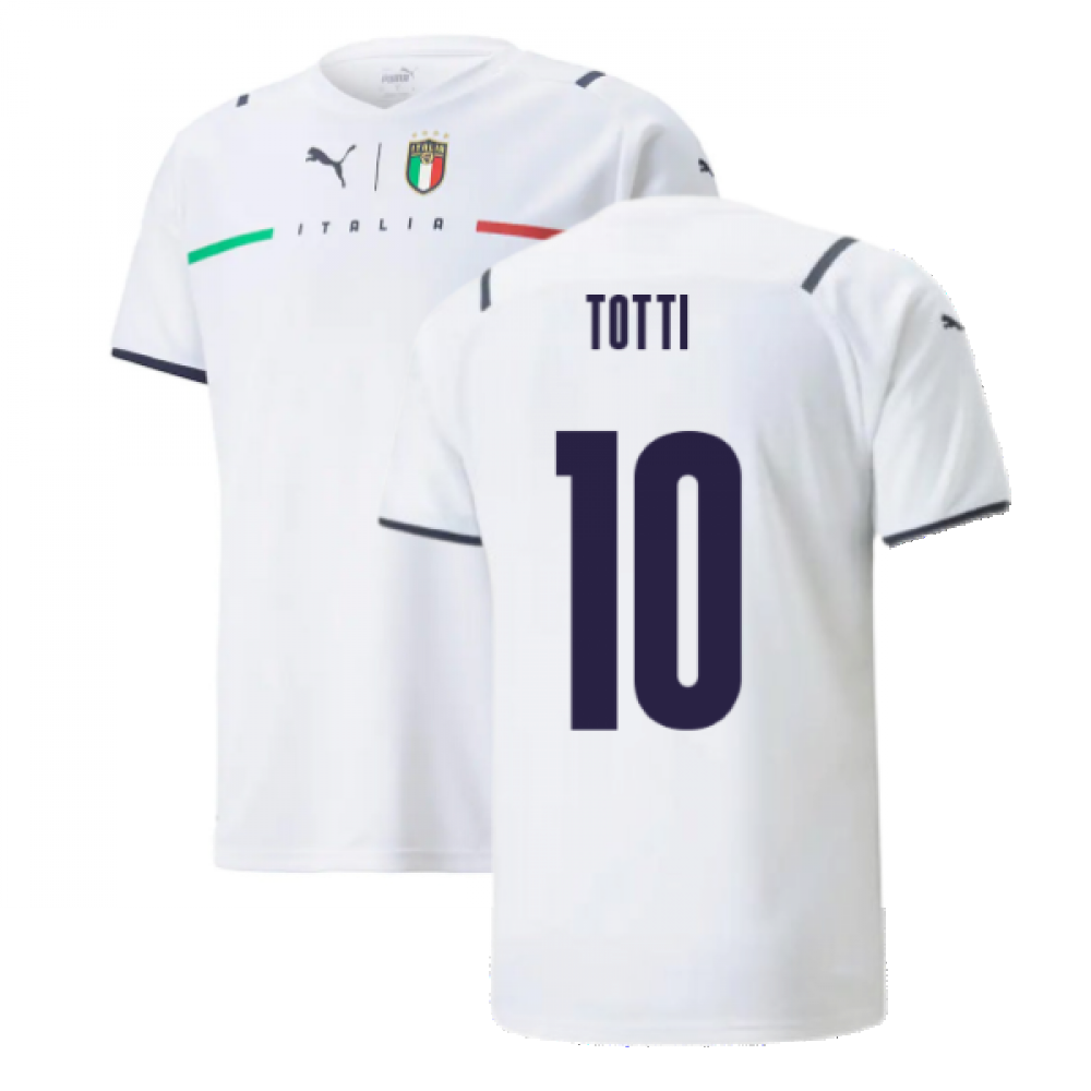 2021-2022 Italy Away Shirt (Kids) (TOTTI 10)