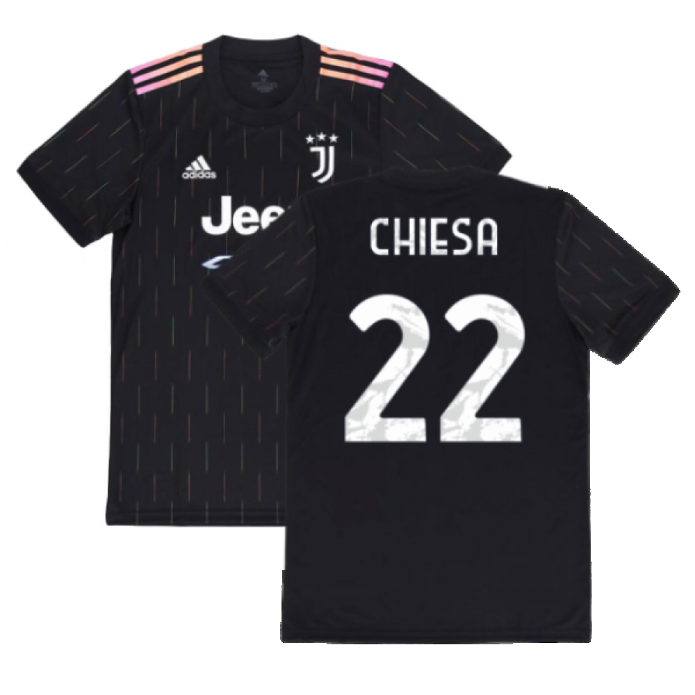 2021-2022 Juventus Away Shirt (CHIESA 22)