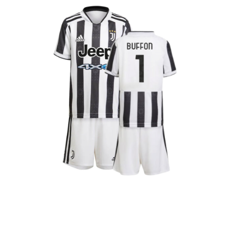 2021-2022 Juventus Home Mini Kit (BUFFON 1)