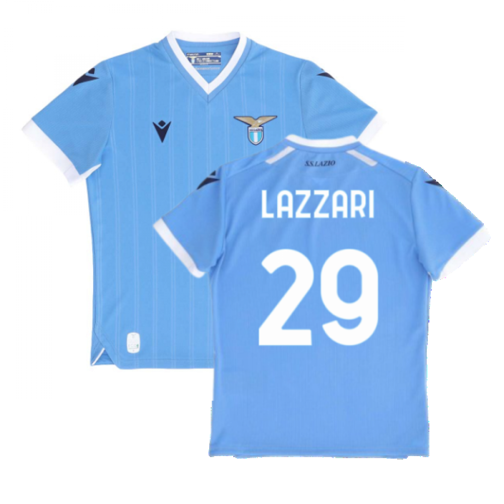 2021-2022 Lazio Home Shirt (Kids) (LAZZARI 29)