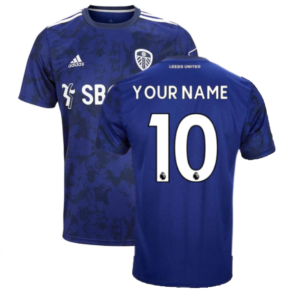 2021-2022 Leeds Away Shirt (Your Name)