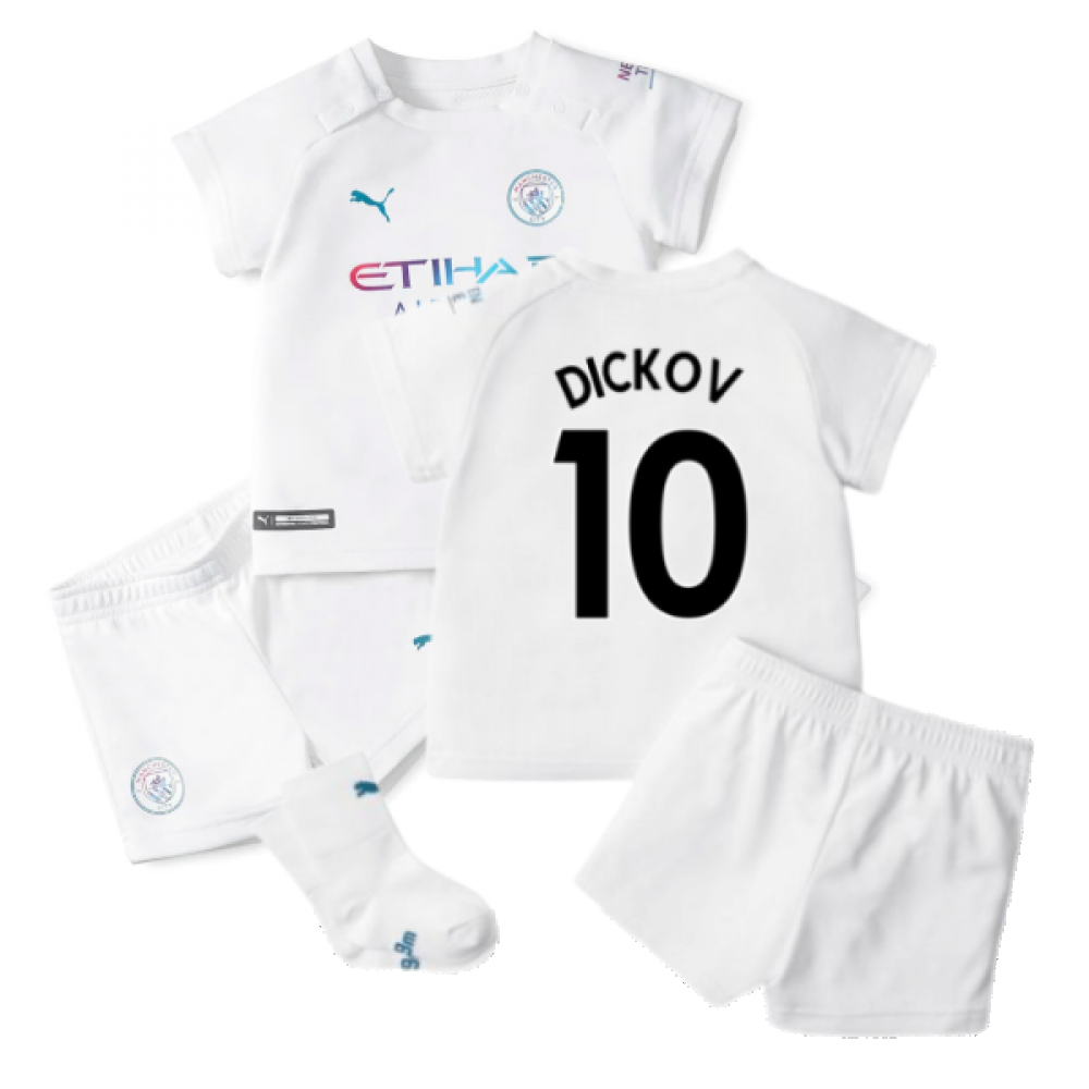 2021-2022 Man City Away Baby Kit (DICKOV 10)