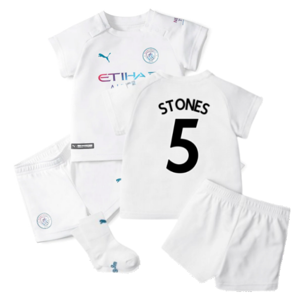 2021-2022 Man City Away Baby Kit (STONES 5)