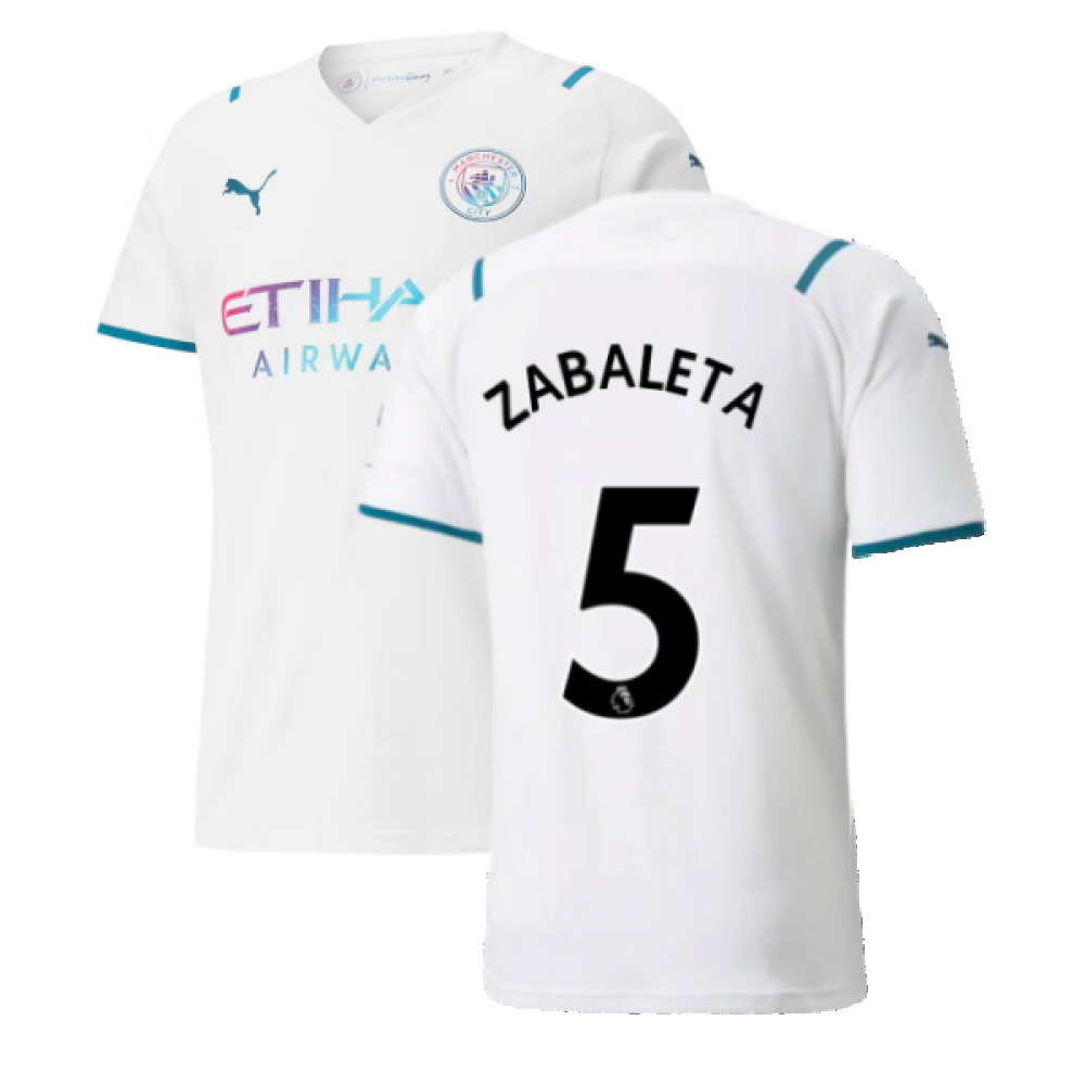 2021-2022 Man City Away Shirt (ZABALETA 5)