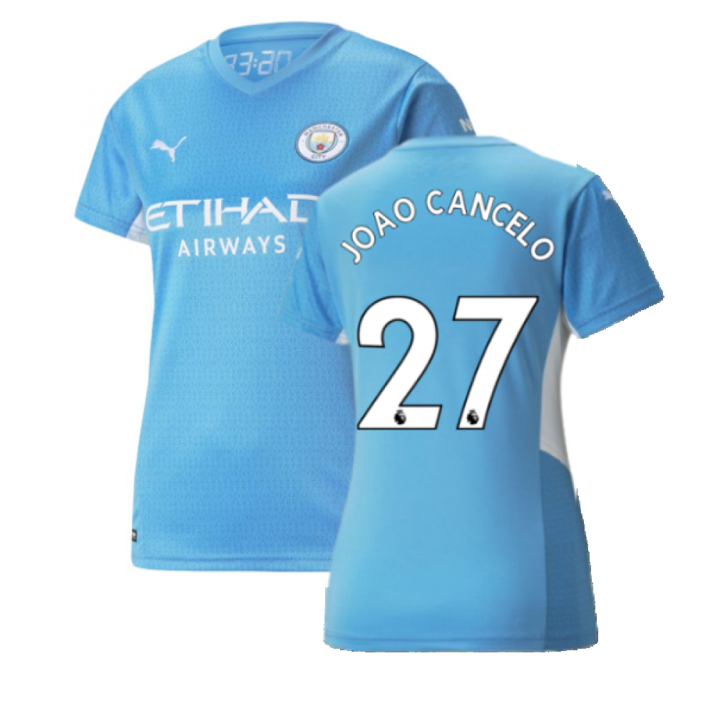 2021-2022 Man City Womens Home Shirt (JOAO CANCELO 27)