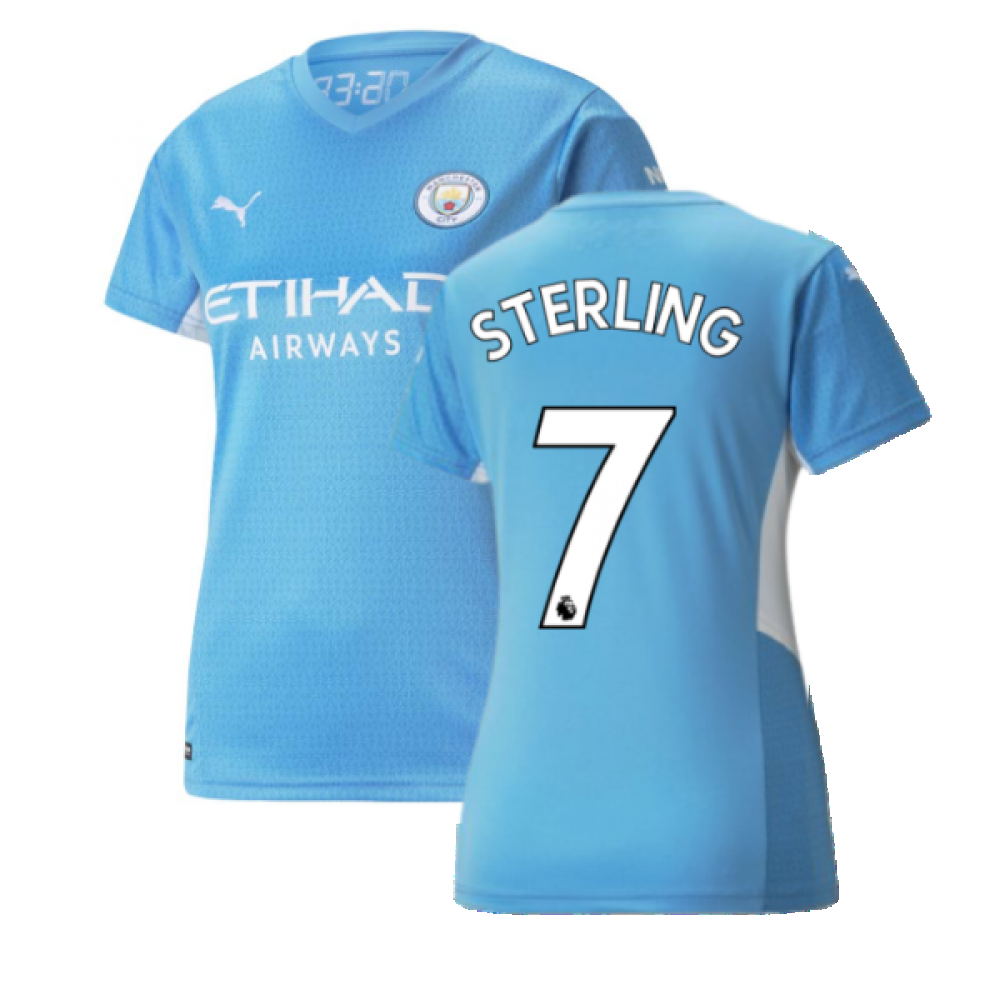 2021-2022 Man City Womens Home Shirt (STERLING 7)