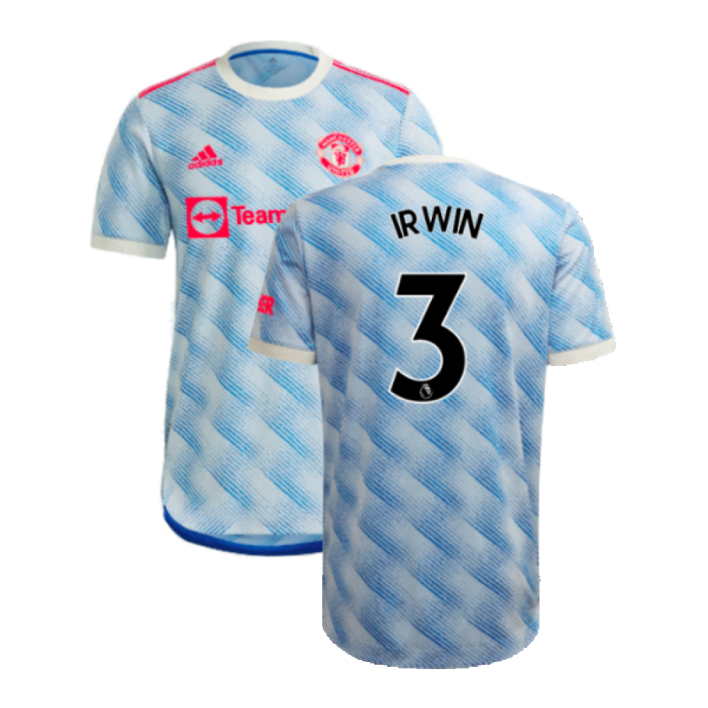 2021-2022 Man Utd Authentic Away Shirt (IRWIN 3)