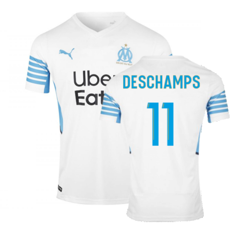 2021-2022 Marseille Home Shirt (DESCHAMPS 11)