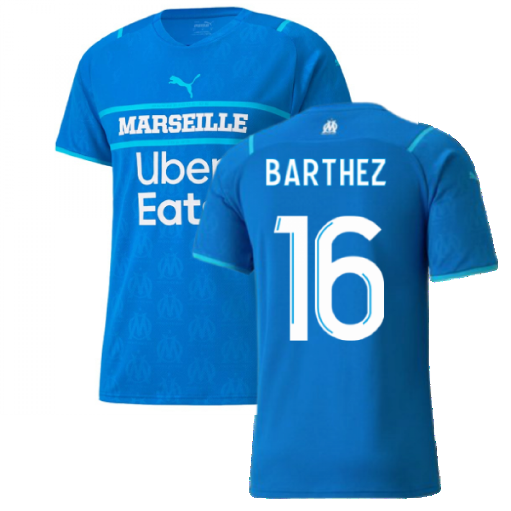 2021-2022 Marseille Third Shirt (BARTHEZ 16)