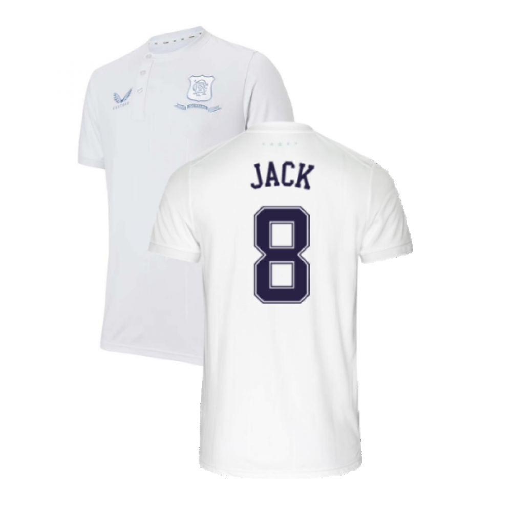 2021-2022 Rangers Anniversary Shirt (White) (JACK 8)