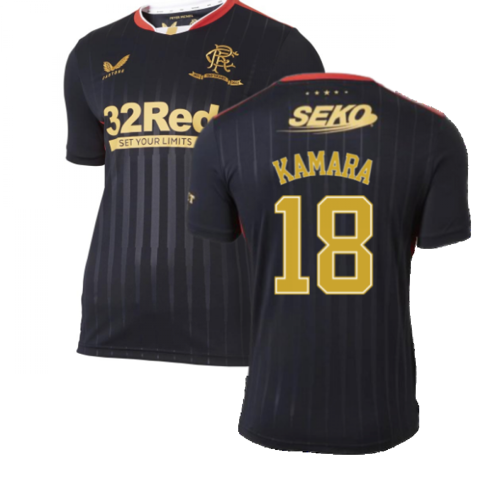 2021-2022 Rangers Away Shirt (KAMARA 18)