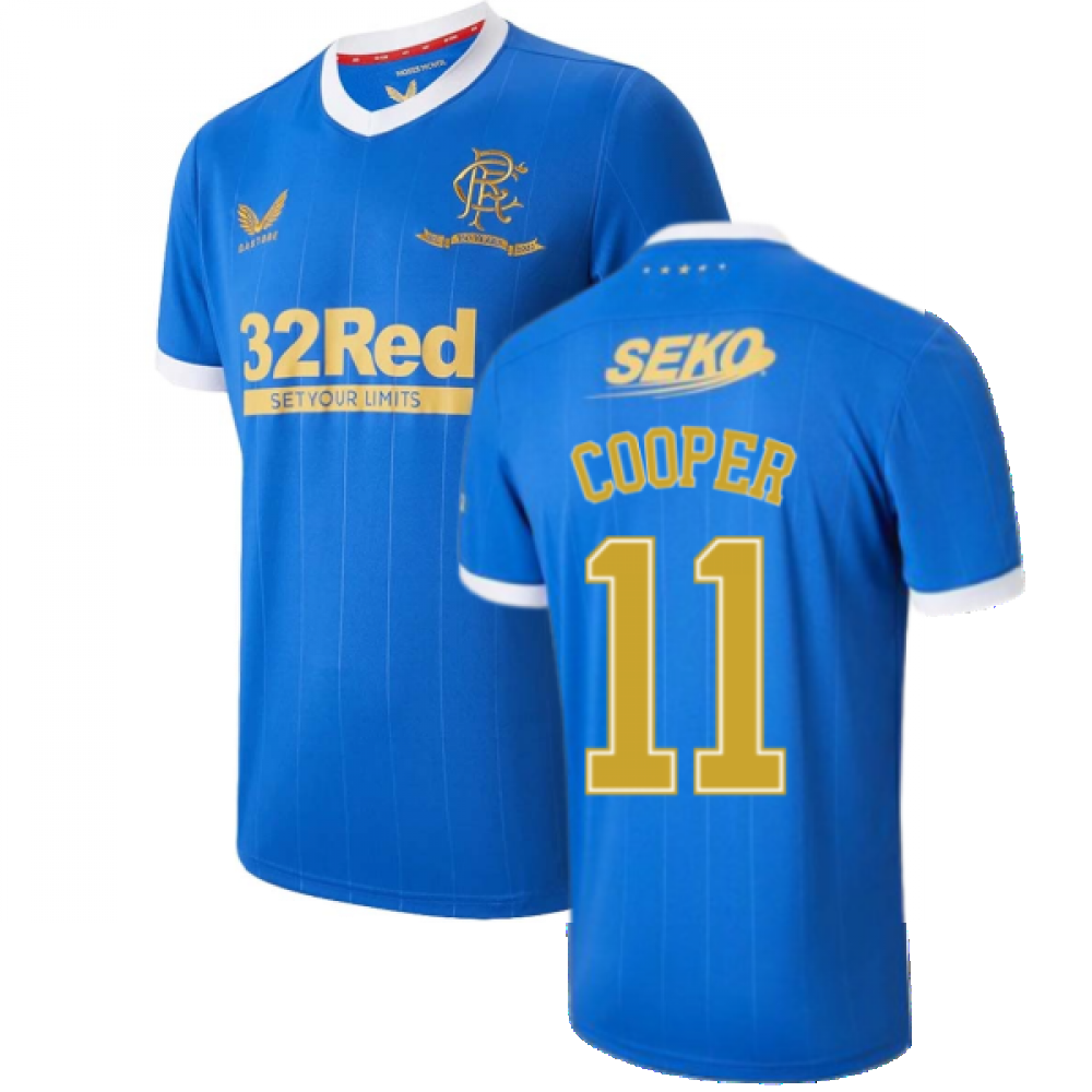 2021-2022 Rangers Home Shirt (COOPER 11)