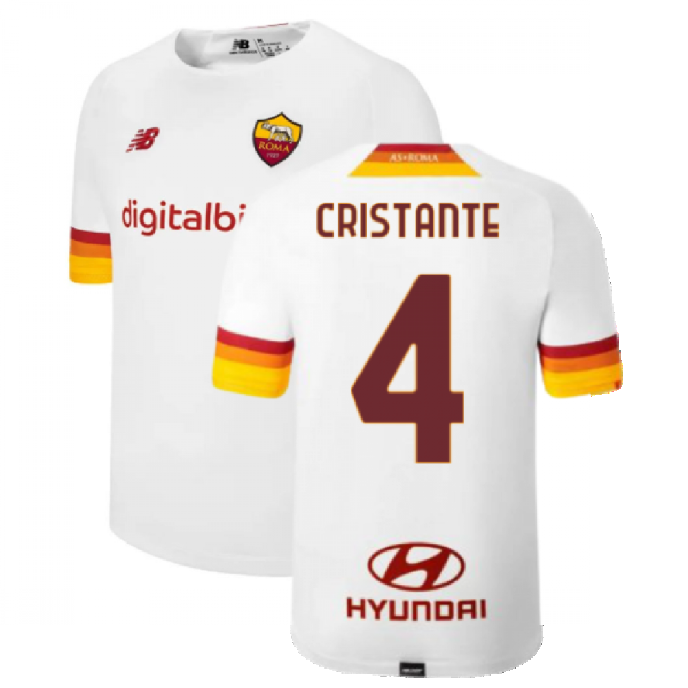 2021-2022 Roma Away Shirt (Kids) (CRISTANTE 4)