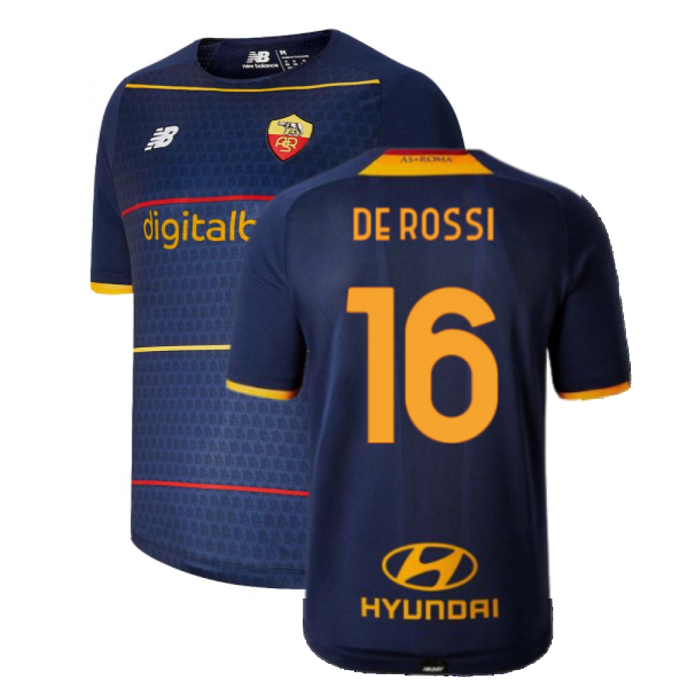 2021-2022 Roma Fourth Shirt (DE ROSSI 16)