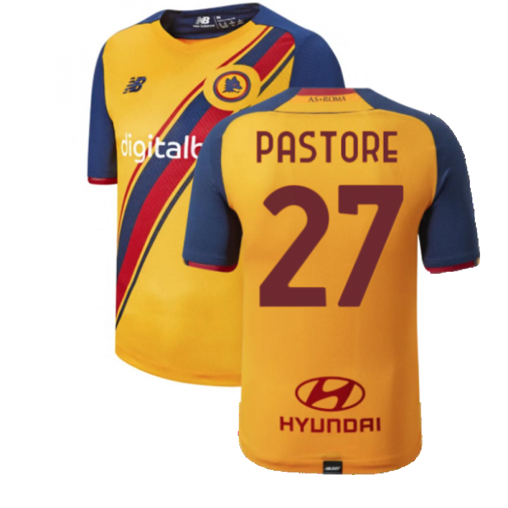 2021-2022 Roma Third Elite Shirt (PASTORE 27)