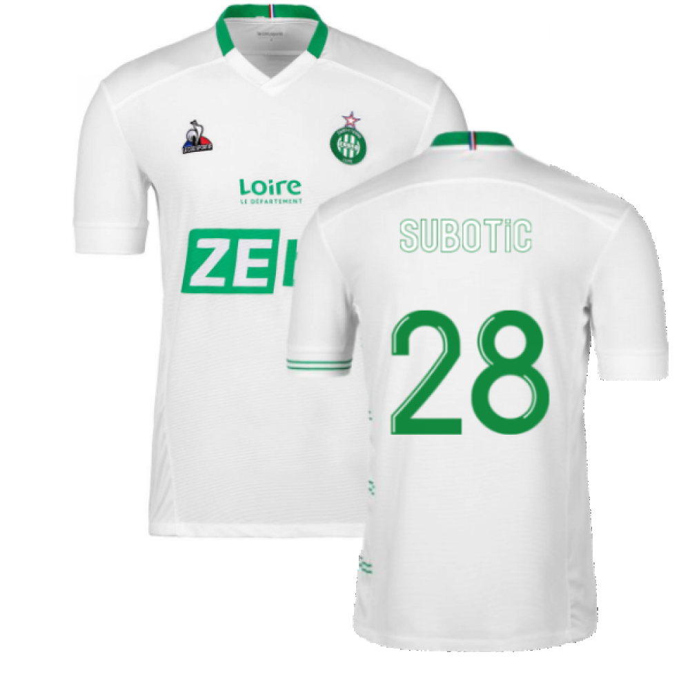 2021-2022 Saint Etienne Away Shirt (SUBOTIC 28)