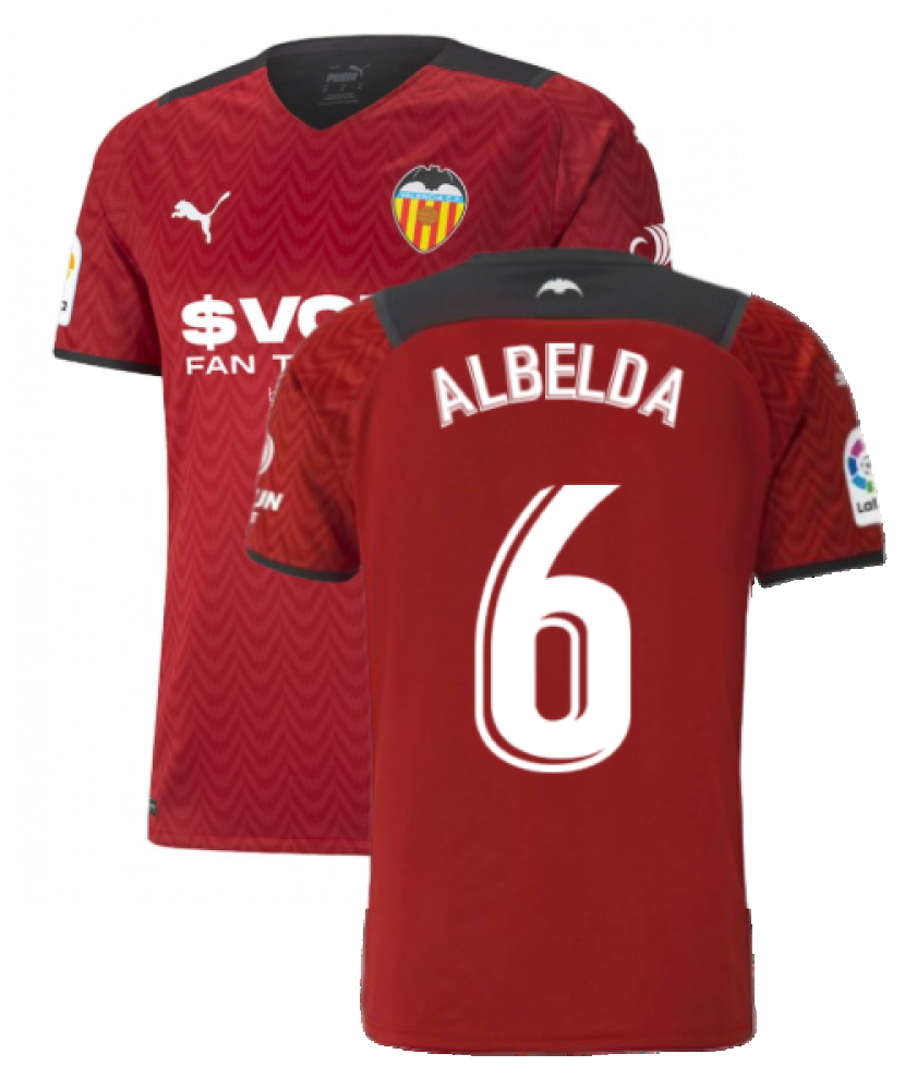 2021-2022 Valencia Away Shirt (ALBELDA 6)