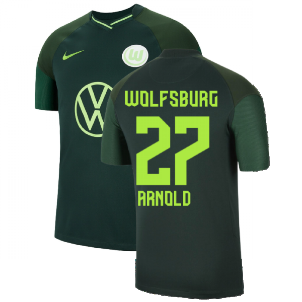 2021-2022 Wolfsburg Away Shirt (Kids) (ARNOLD 27)