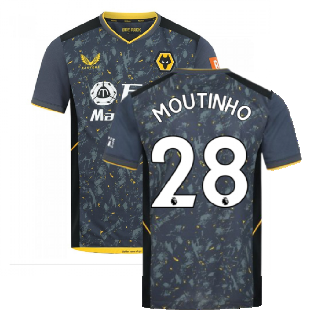 2021-2022 Wolves Away Shirt (MOUTINHO 28)